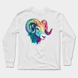 Aries Multicolor Long Sleeve T-Shirt